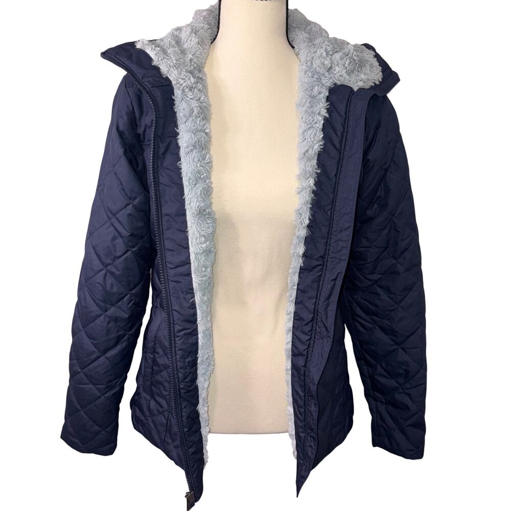 Columbia Women's Cozy Full Zip Copper Crest Hooded jacket Small - Picture 2 of 11